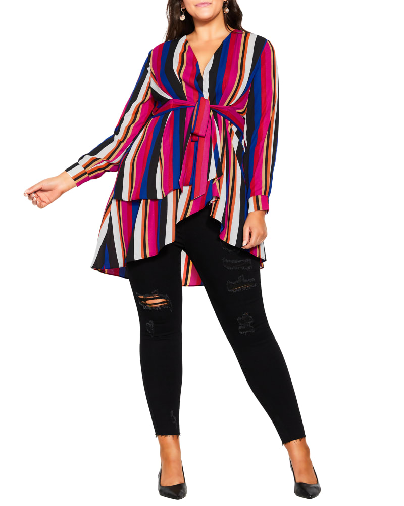 Plus size model wearing  by City Chic | Dia&Co | dia_product_style_image_id:202830
